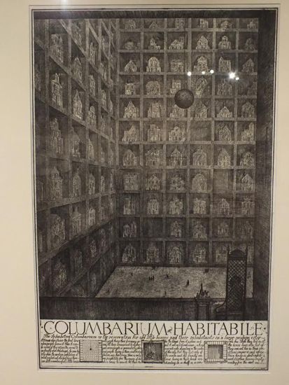 Александр Бродский, Илья Уткин. Columbarium Habitabile. 1989/90. Офорт