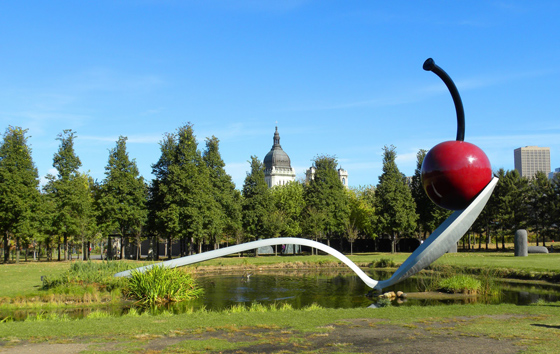 Клаас Ольденбург. Spoonbridge. 1985—1988